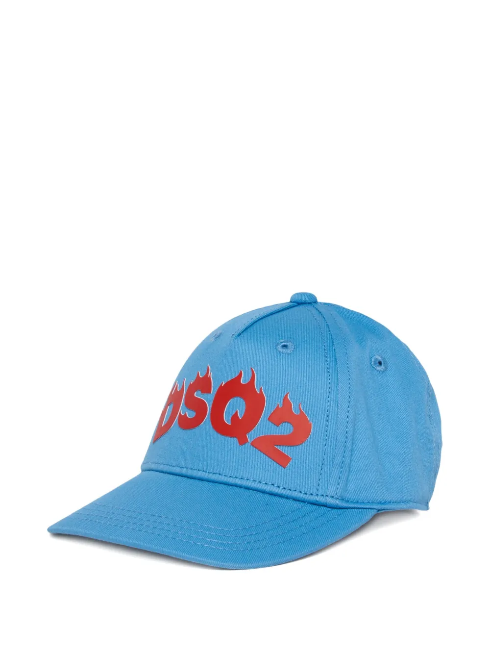 DSQUARED2 KIDS Cappello da baseball con stampa - Blu