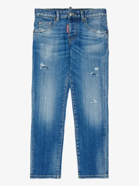 DSQUARED2 KIDS Stanislav distressed jeans