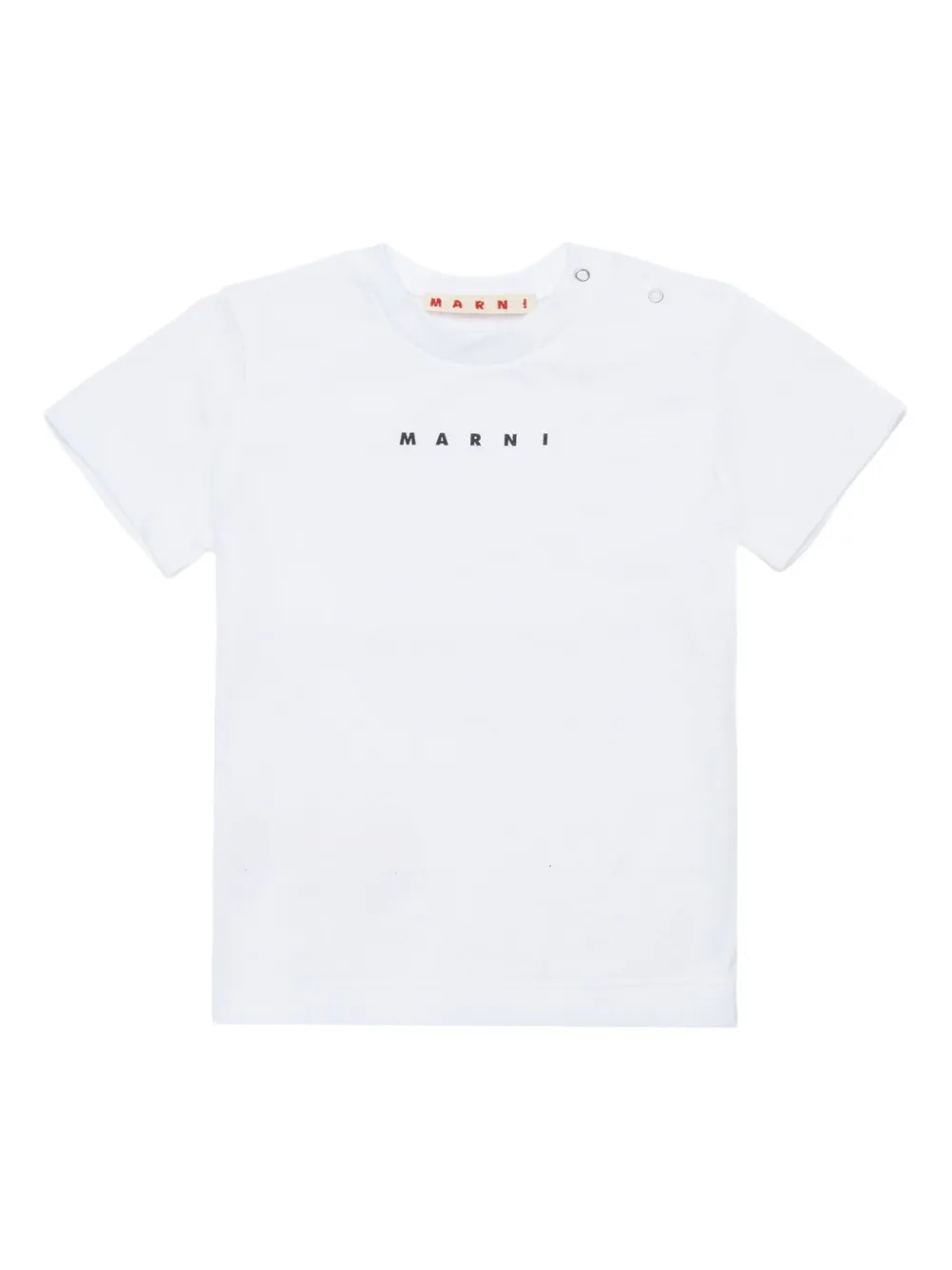Marni Logo-print T-shirt In White