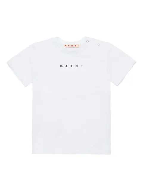 Marni Kids t-shirt à logo imprimé