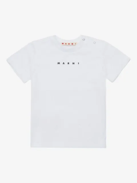 Marni Kids logo-print T-shirt