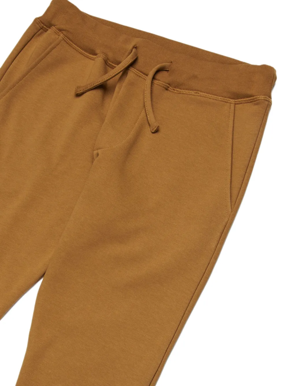 Dsquared2 Drawstring Logo Jogger Trousers In Brown