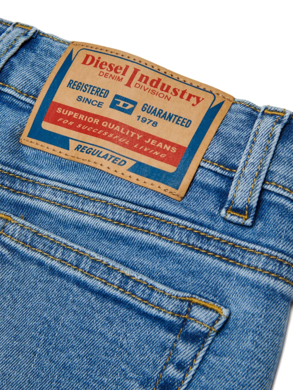 Diesel Kids 1978-J jeans Blauw