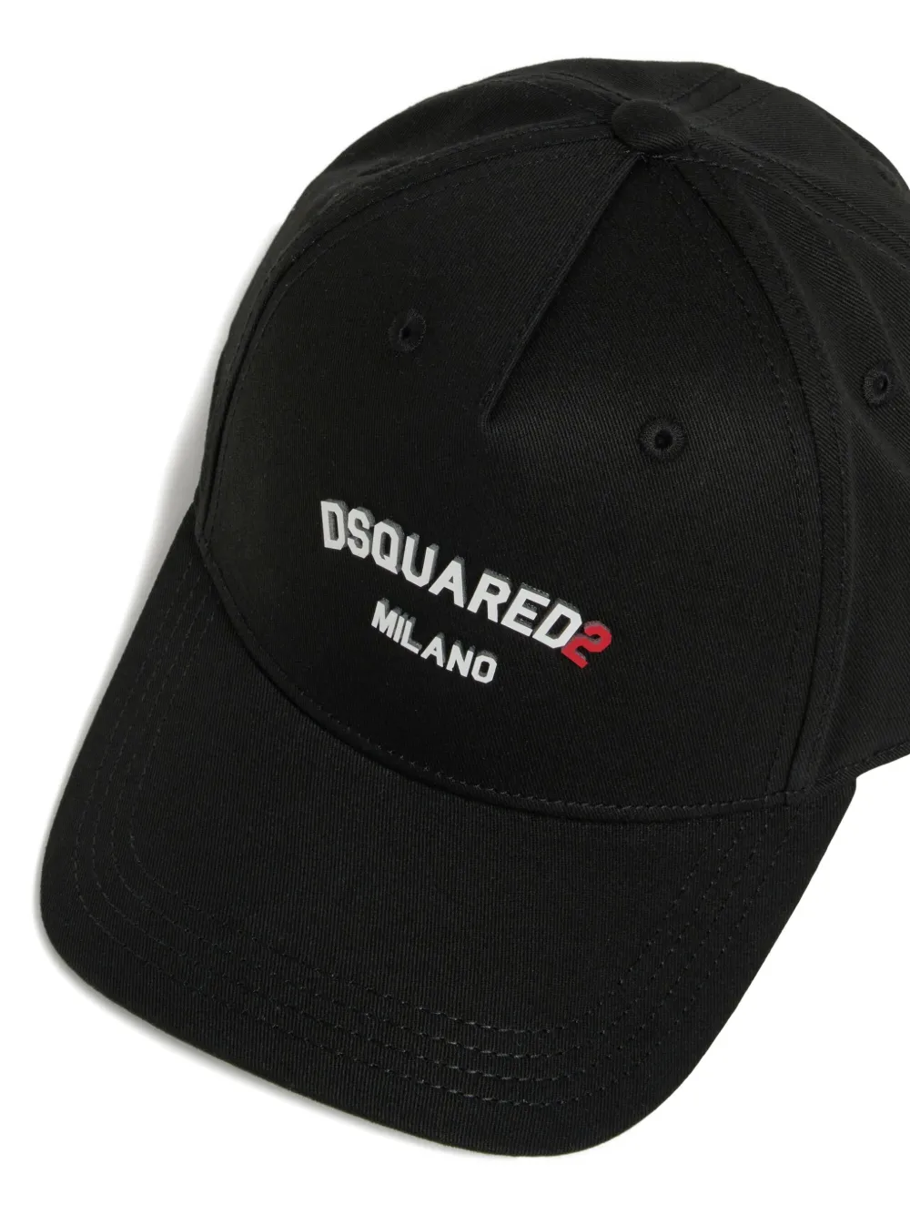  Dsquared2 Kids Embroidered Cap - Black 