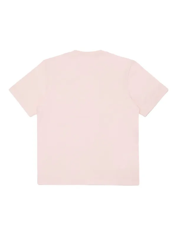 Marni Kids logo-print short-sleeve T-shirt | Pink | FARFETCH