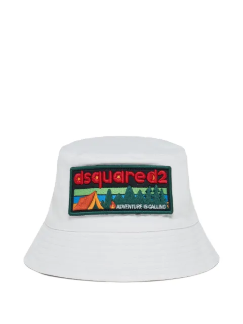 DSQUARED2 KIDS patch-applique bucket hat
