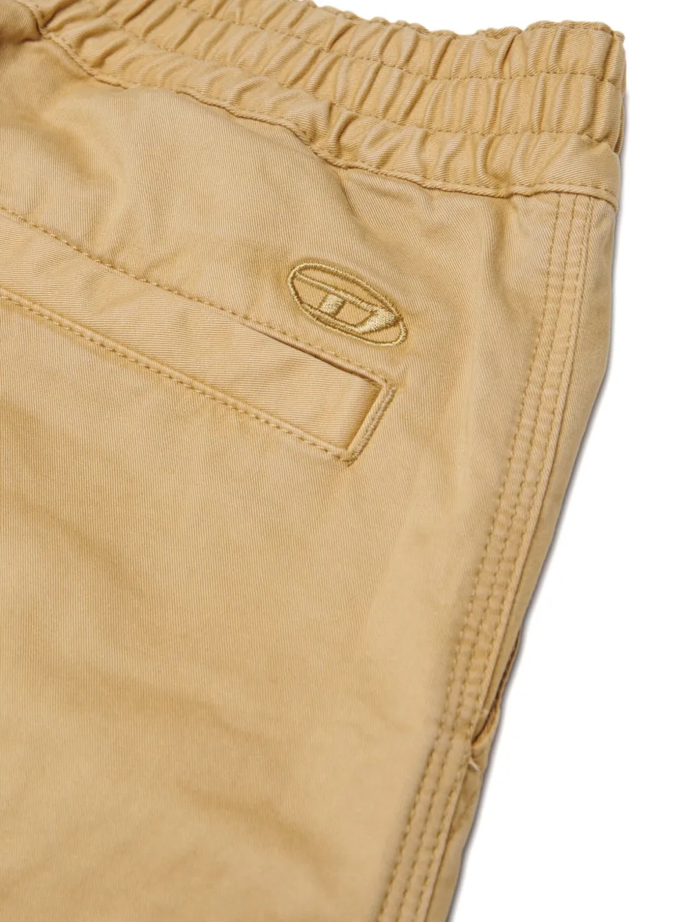 Diesel Cargo-pocket Cotton Trousers In Neutral