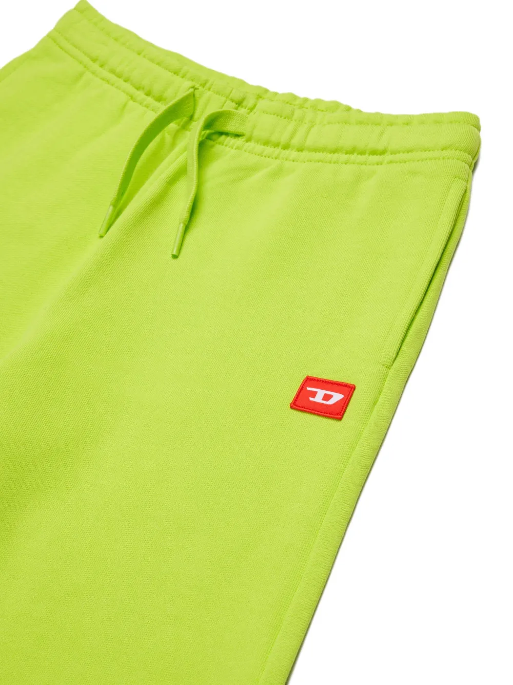 Diesel Kids Pxginshort shorts met trekkoord en logo Groen
