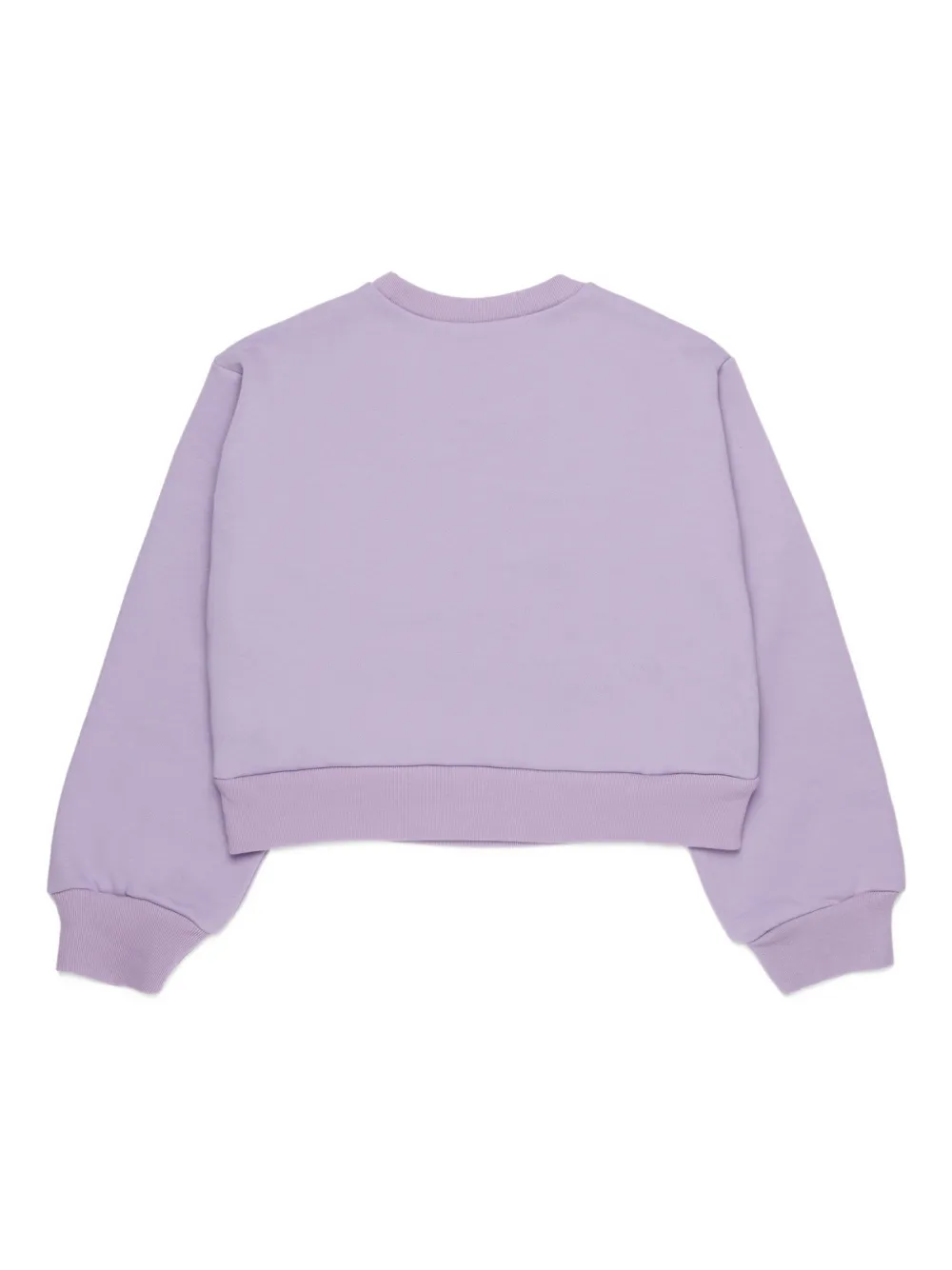 Marni Kids Sweater met geborduurd logo Paars