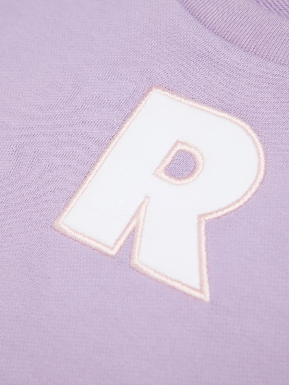 Marni Kids Sweater met geborduurd logo Paars