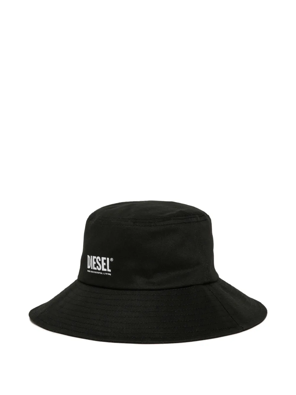 Diesel Kids Fcurty Hut mit Logo - Schwarz