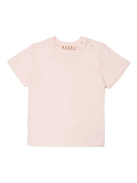 Marni Kids playera con detalle del logo