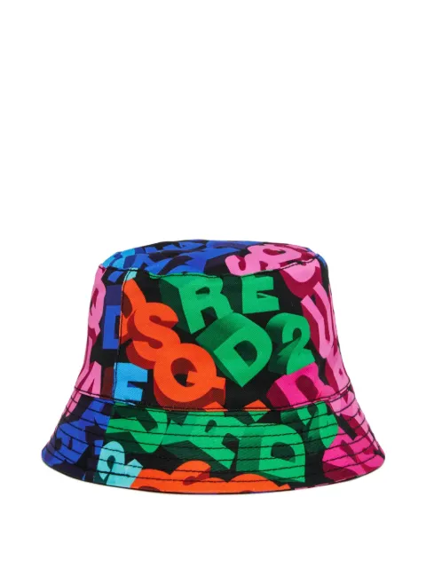 DSQUARED2 KIDS lettered bucket cap
