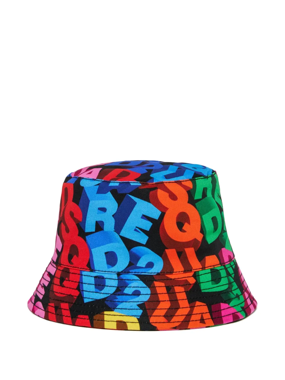  Dsquared2 Kids Lettered Bucket Cap - Black 