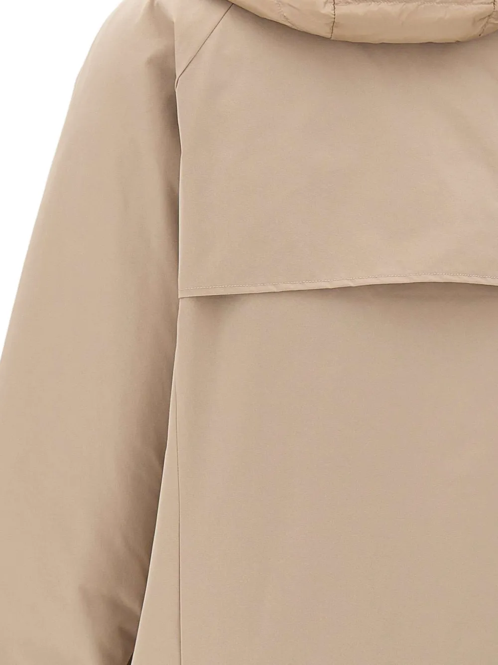 Elena Miro' Layering Down Jacket In Neutral