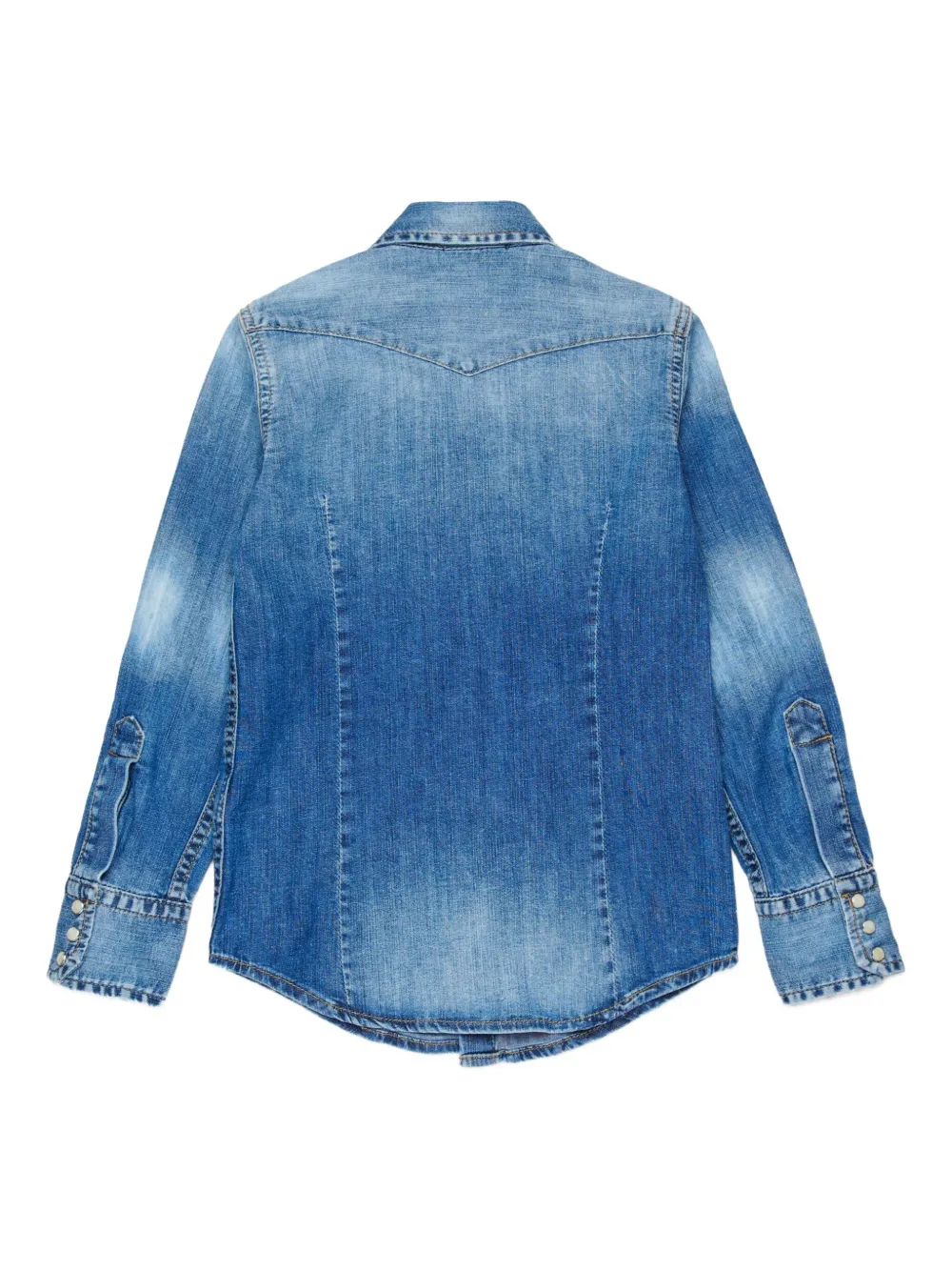 DSQUARED2 KIDS Camisa de algodão com bolso | Camisas teen | Image 2