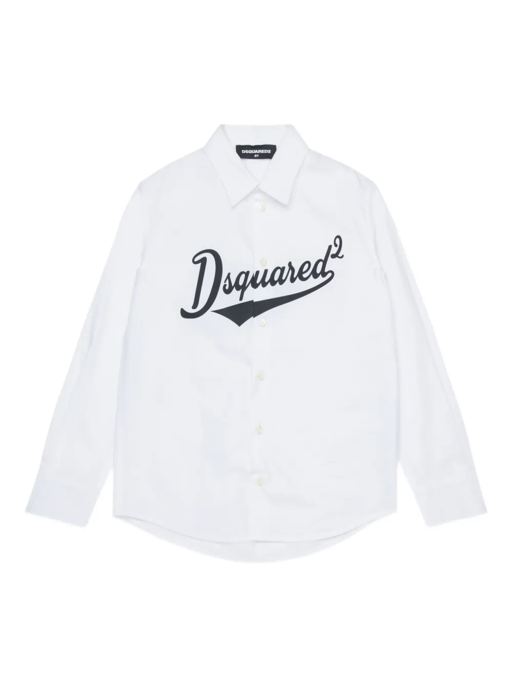 DSQUARED2 KIDS Camicia con logo - Bianco