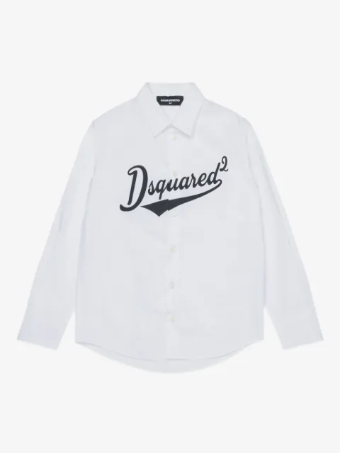 DSQUARED2 KIDS logo-print shirt