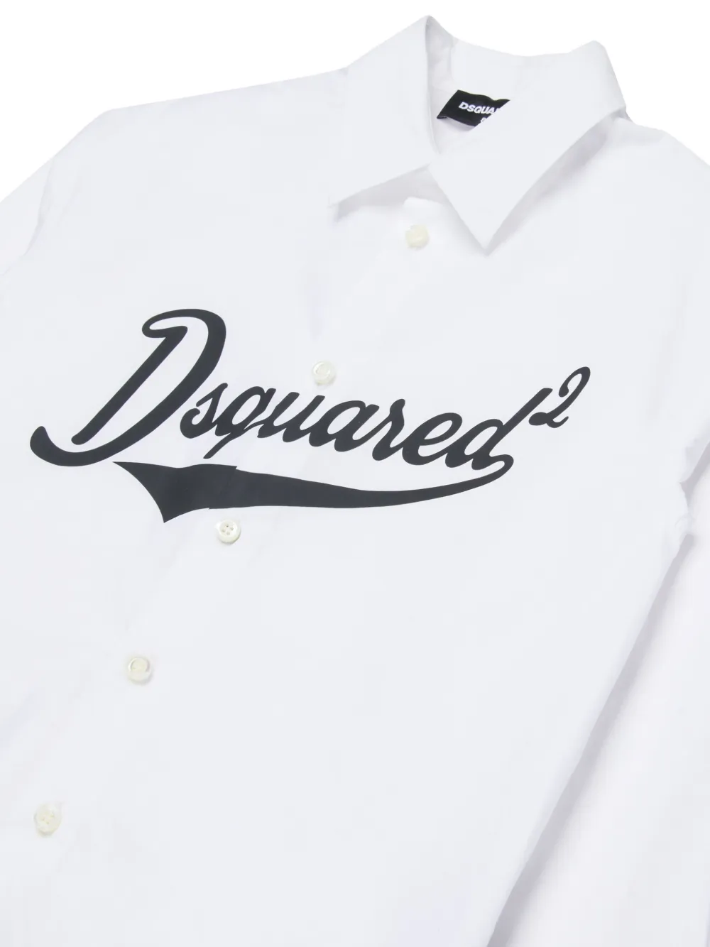  Dsquared2 Kids Logo-print Shirt - White 