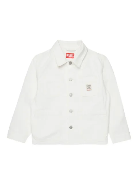 Diesel Kids Jstack patch-pocket denim jacket