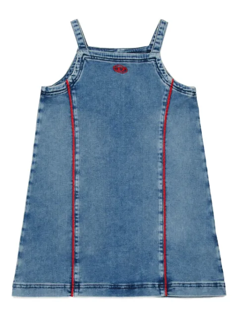 Diesel Kids vestido con logo bordado