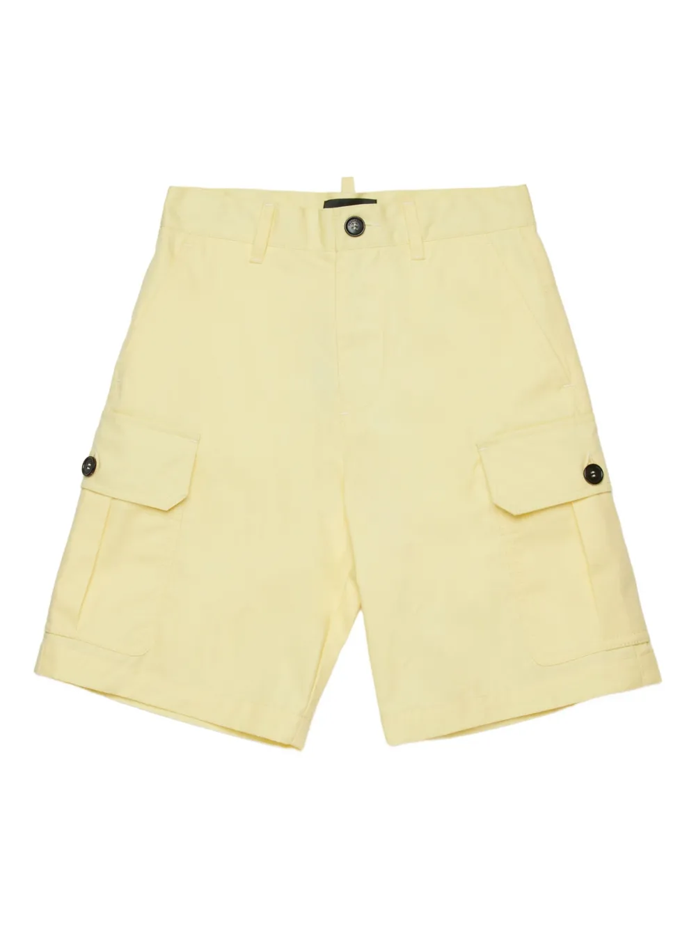 DSQUARED2 KIDS Shorts con tasche cargo - Giallo