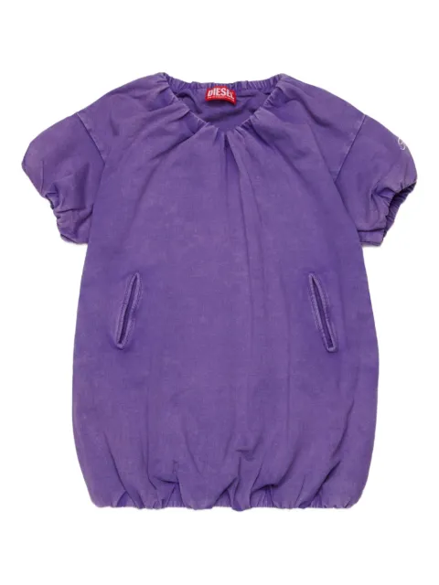 Diesel Kids Gerafftes Dindy Kleid