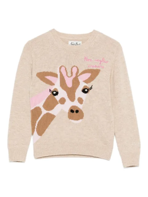 MC2 Saint Barth Kids giraffe-print sweater