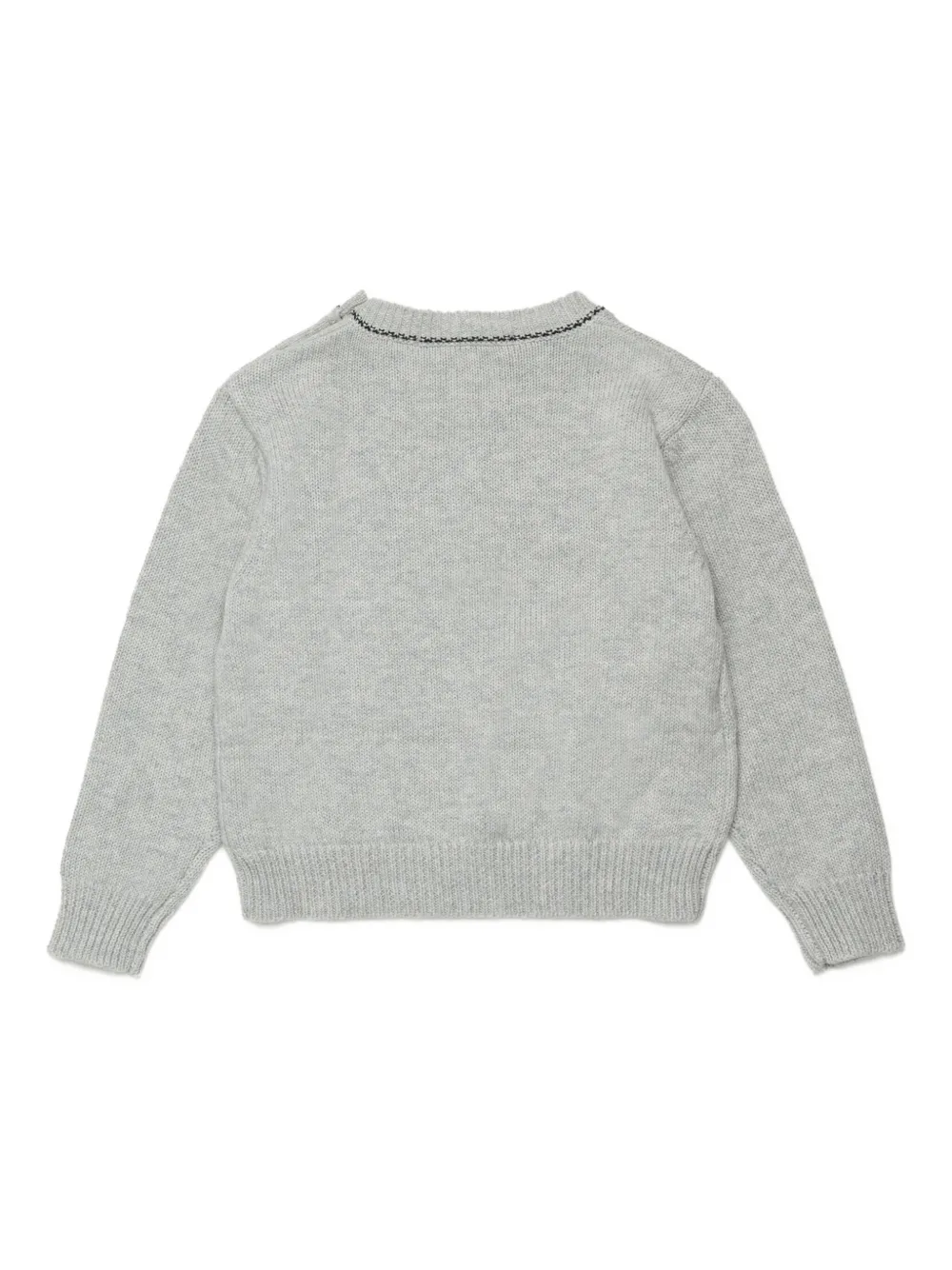 Marni Kids Trui met geborduurd logo Grijs