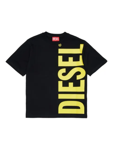 Diesel Kids logo-print cotton T-shirt