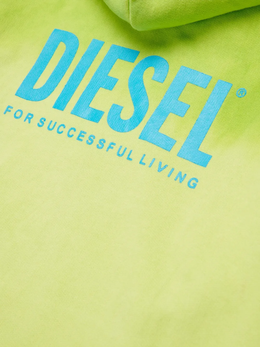 Diesel Kids Shade Over hoodie met rits Groen