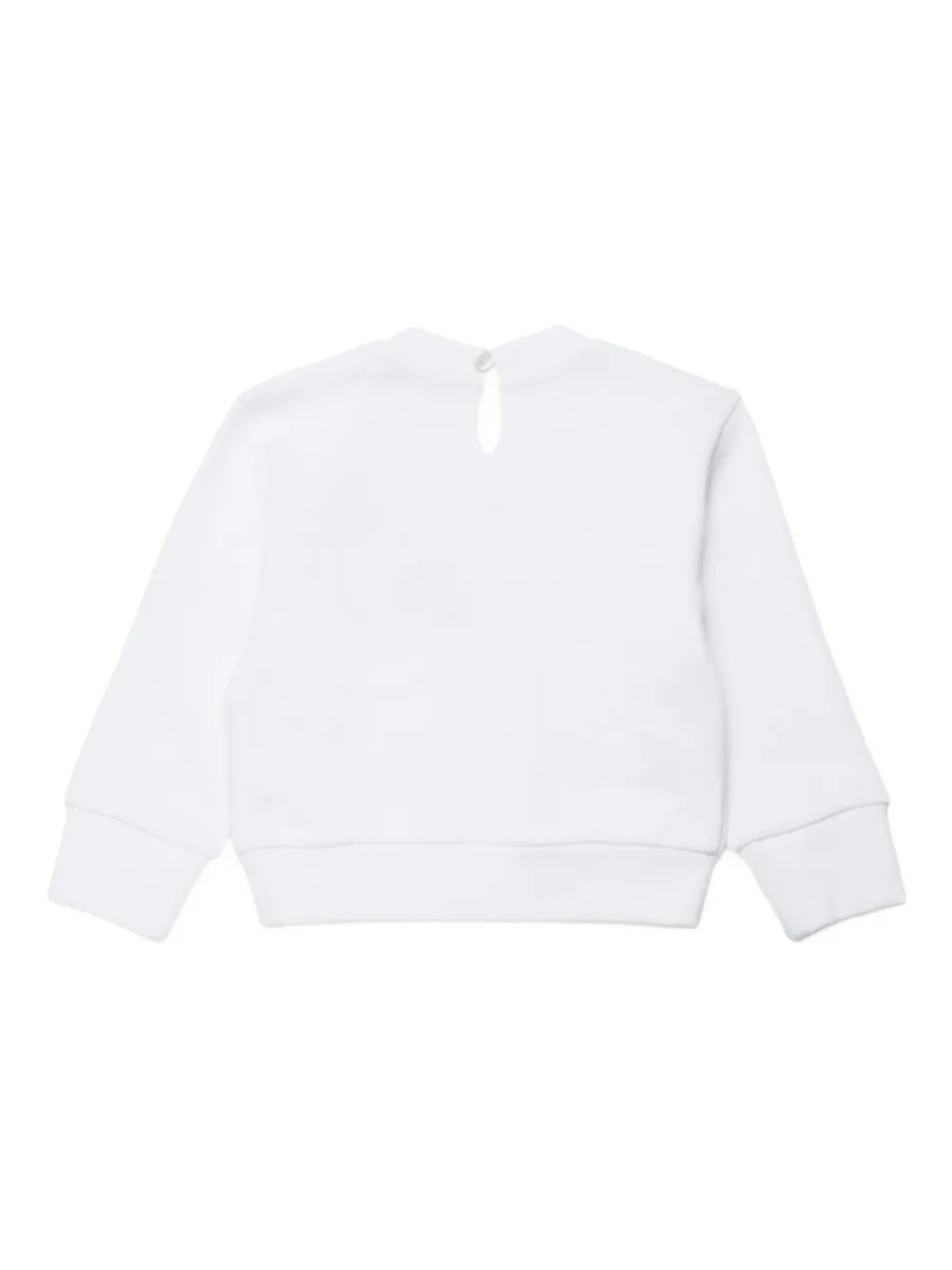 Marni Kids Sweater met bloemen Wit