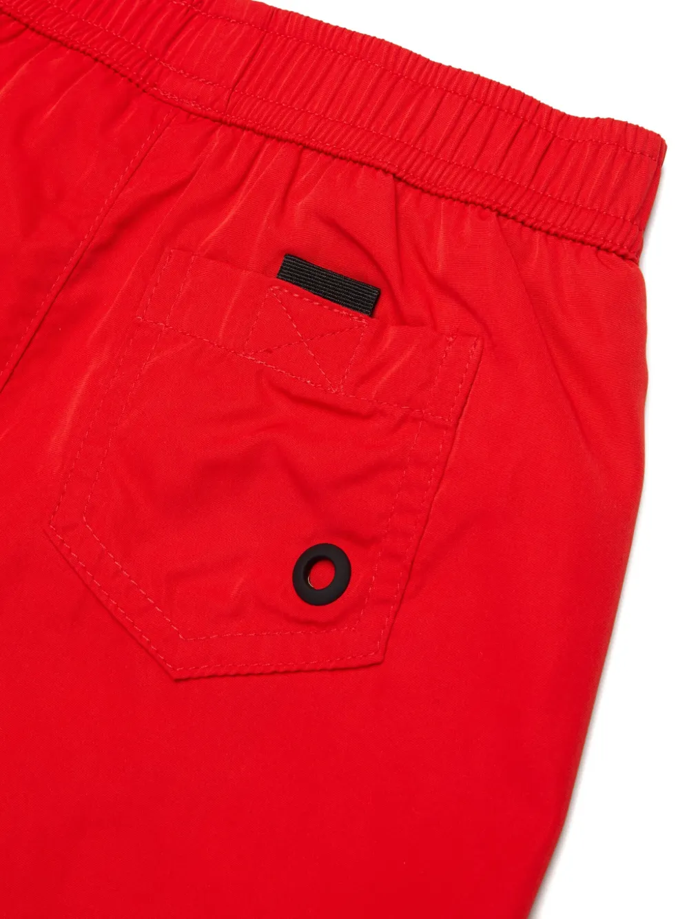 Diesel Kids Misitb zwembroek met logoprint Rood