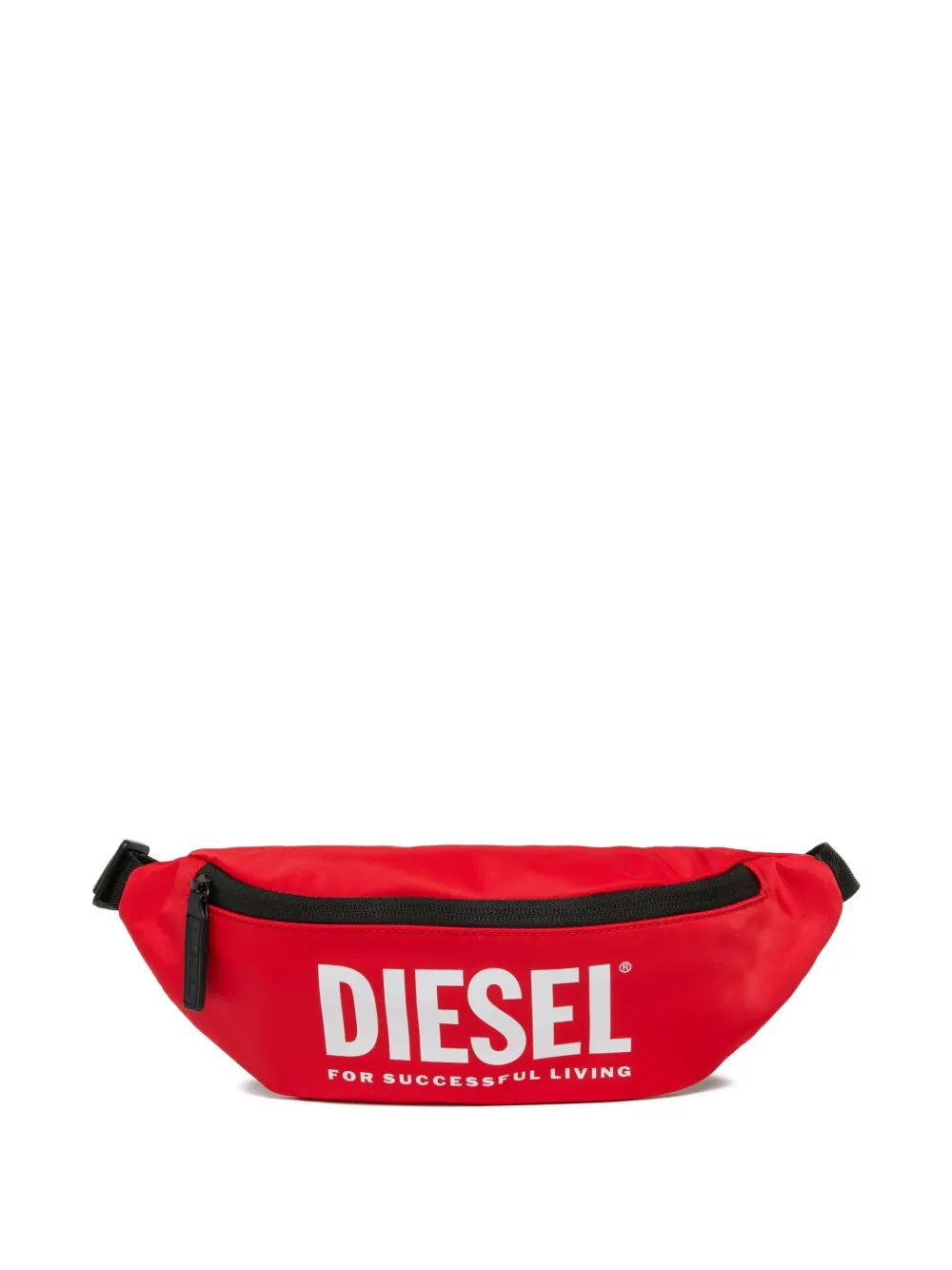 Diesel Kids Marsupio Warmy con stampa logo - Rosso