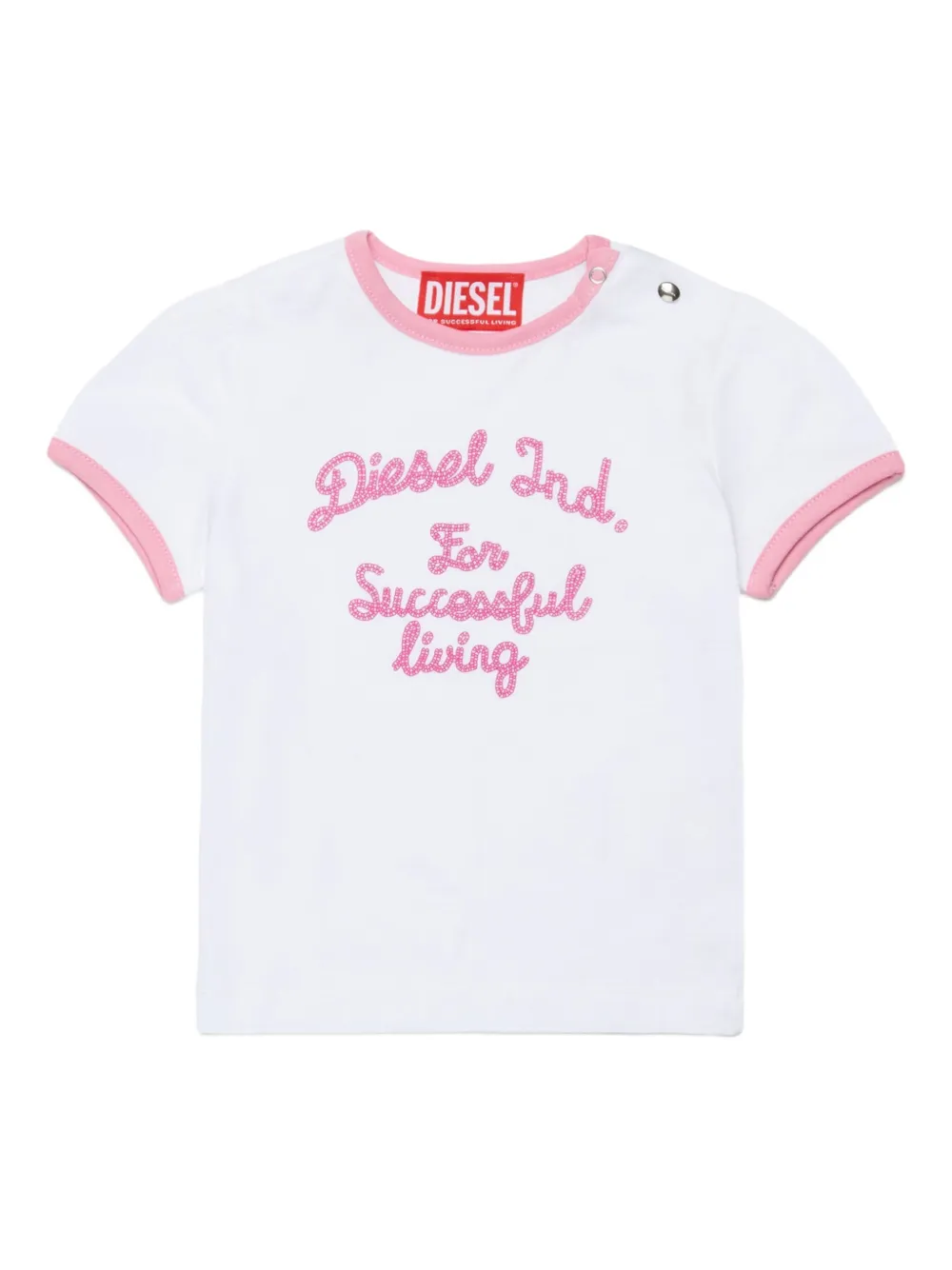 Diesel Kids T-shirt Telab - Bianco