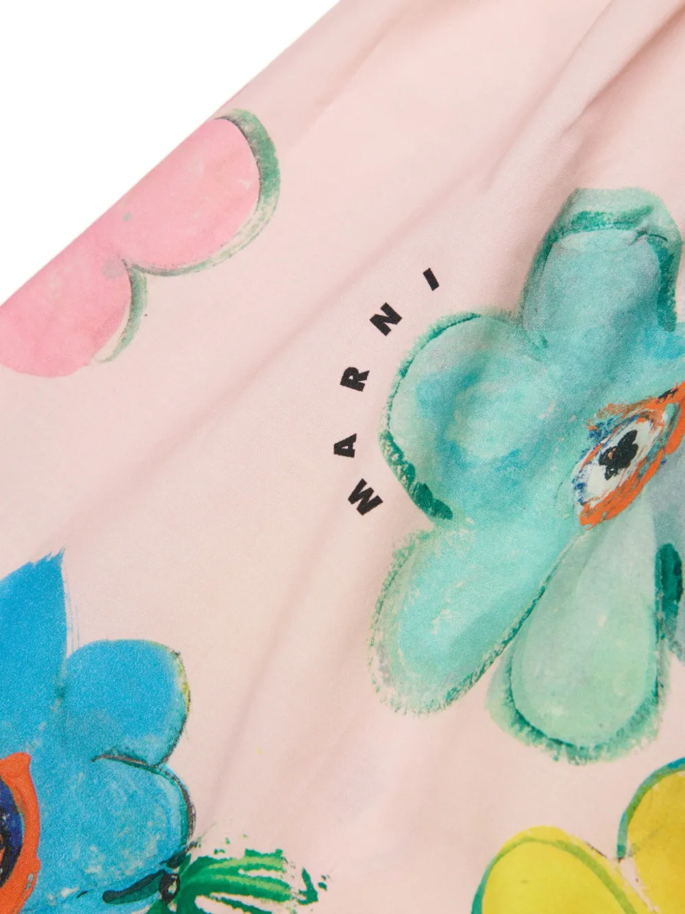 Marni Kids Rok met bloemenprint Roze