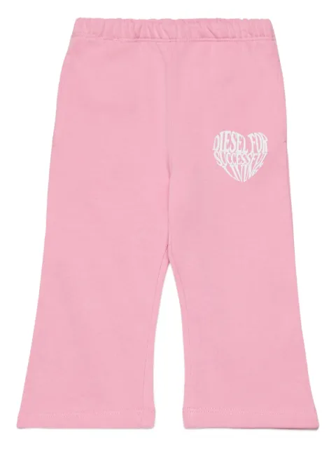 Diesel Kids heart graphic trouser set