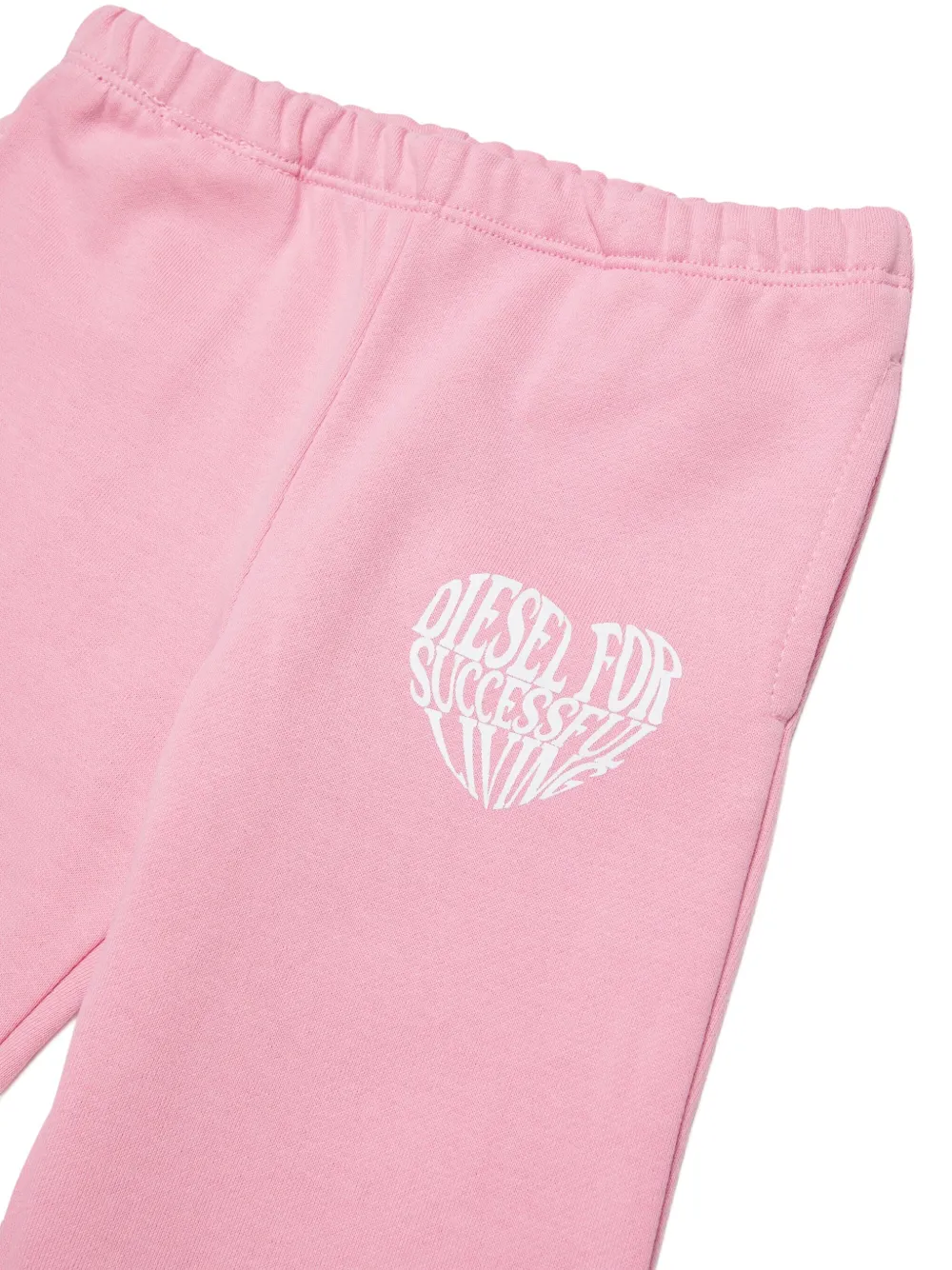 Diesel Kids Broekset met grafische print Roze