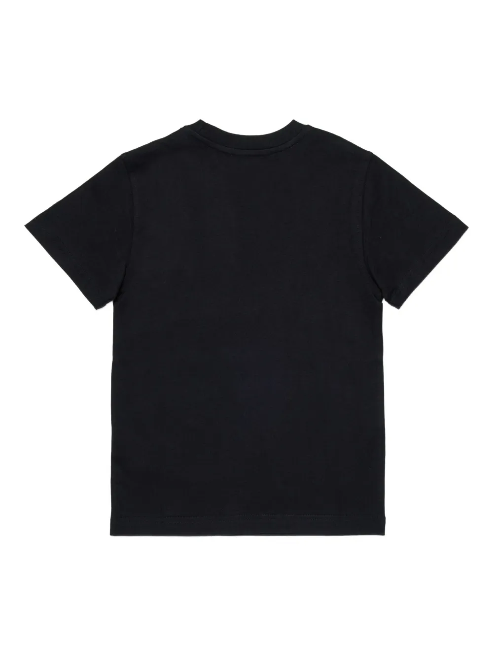 Diesel Kids T-shirt met logo Zwart