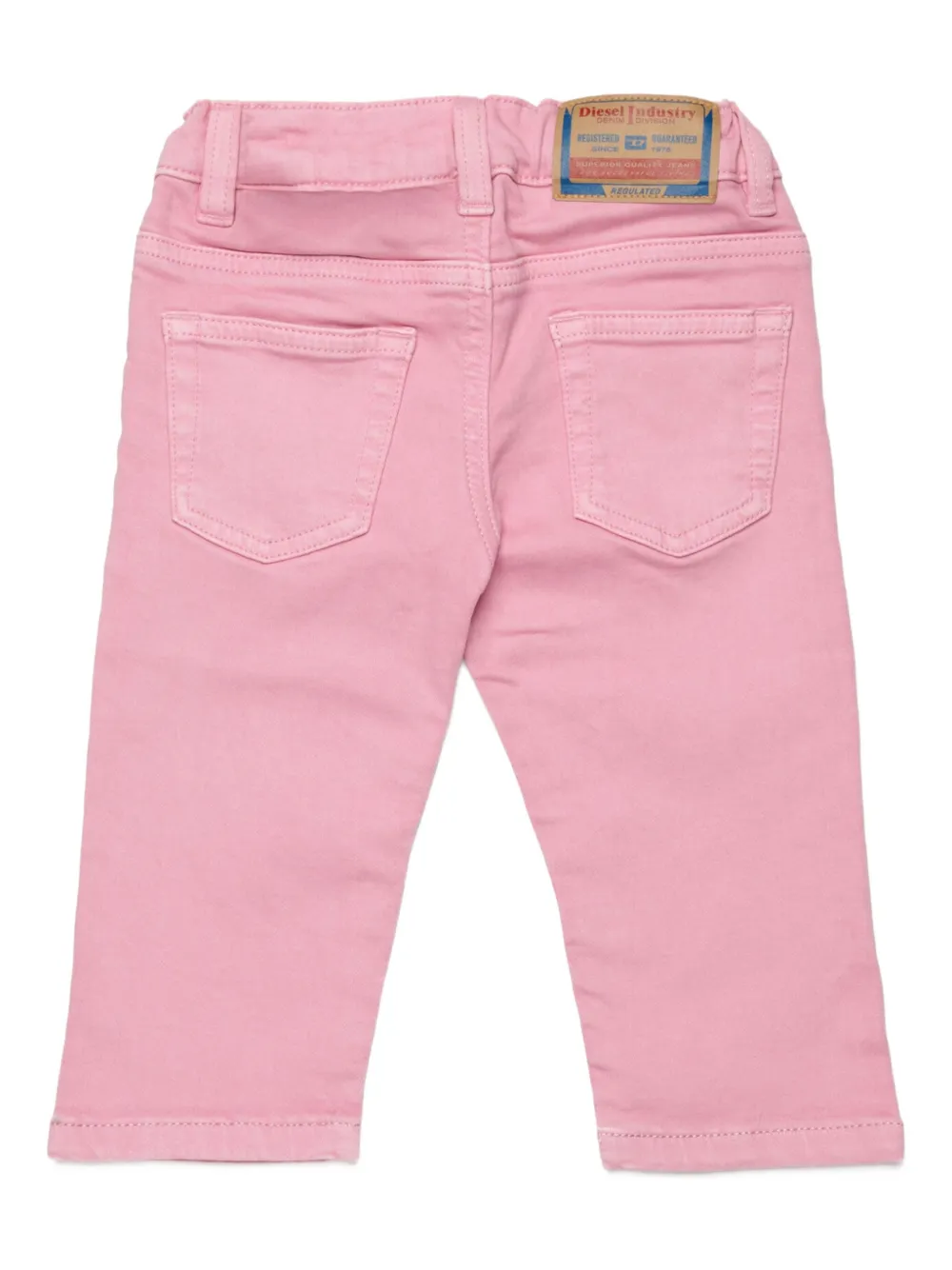 Diesel Kids Jeans met logopatch Roze