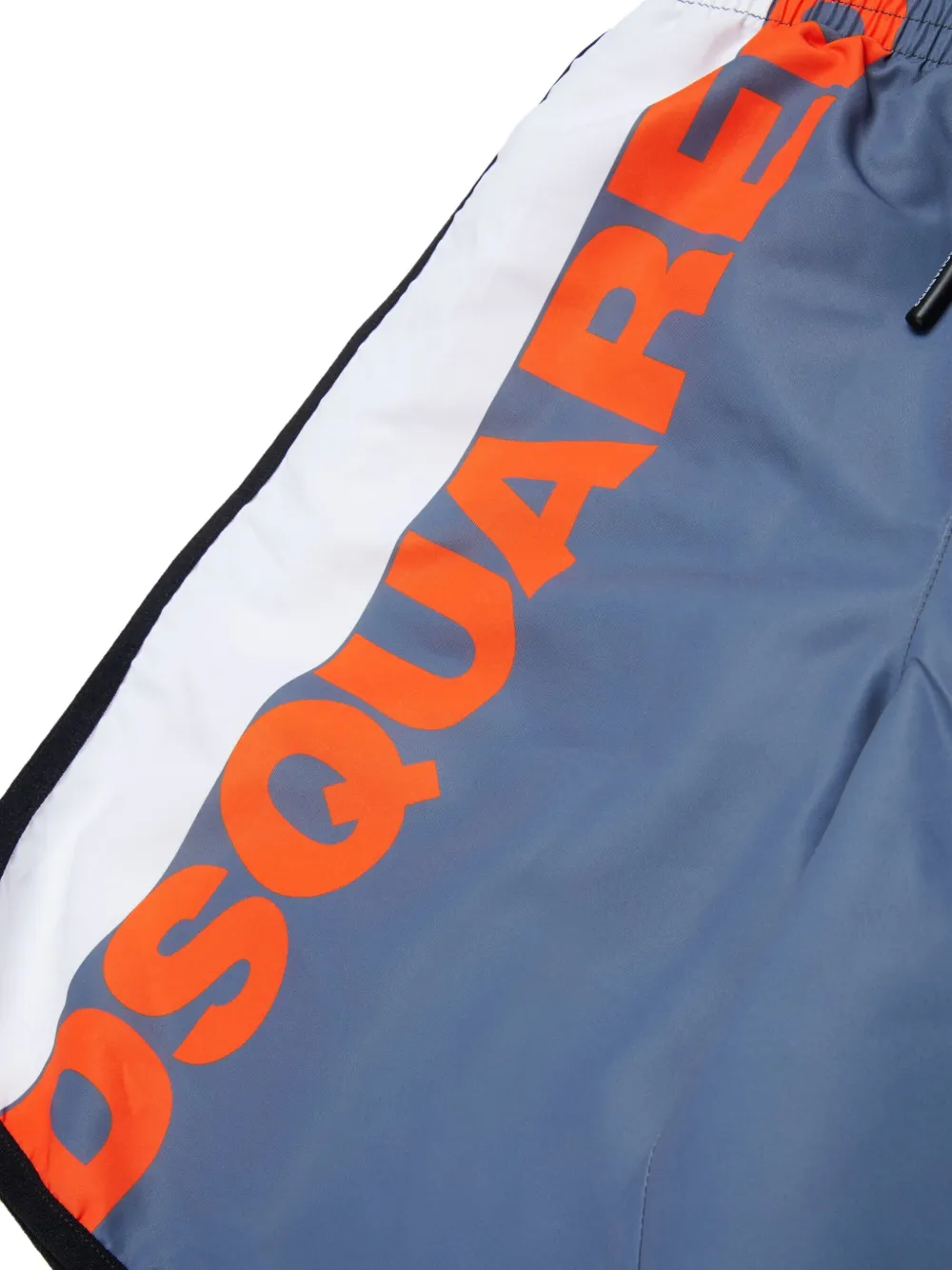 DSQUARED2 KIDS Shorts met logo Blauw