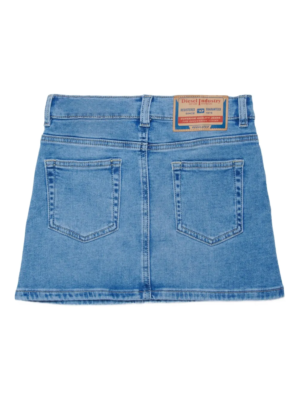 Diesel Gianna Jjj Denim Skirt In Blue