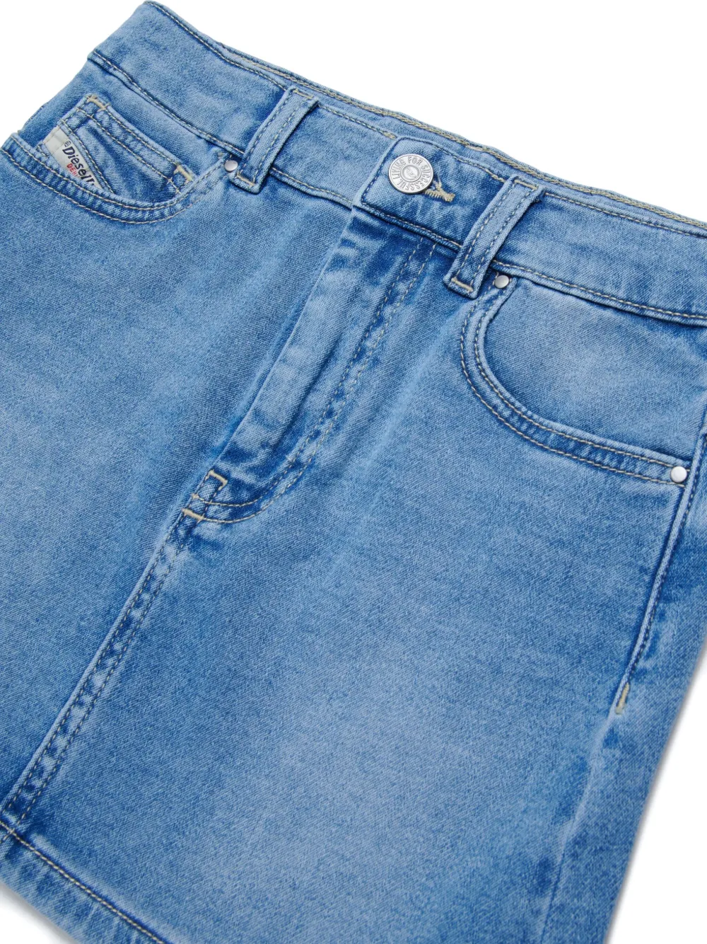 Diesel Gianna Jjj Denim Skirt In Blue