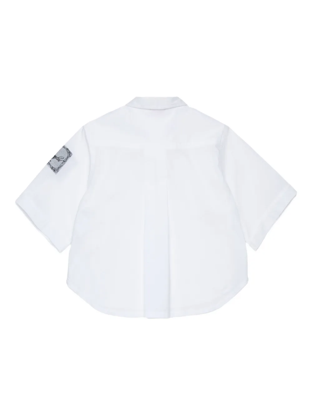 Diesel Cylace Short-sleeve Shirt In White