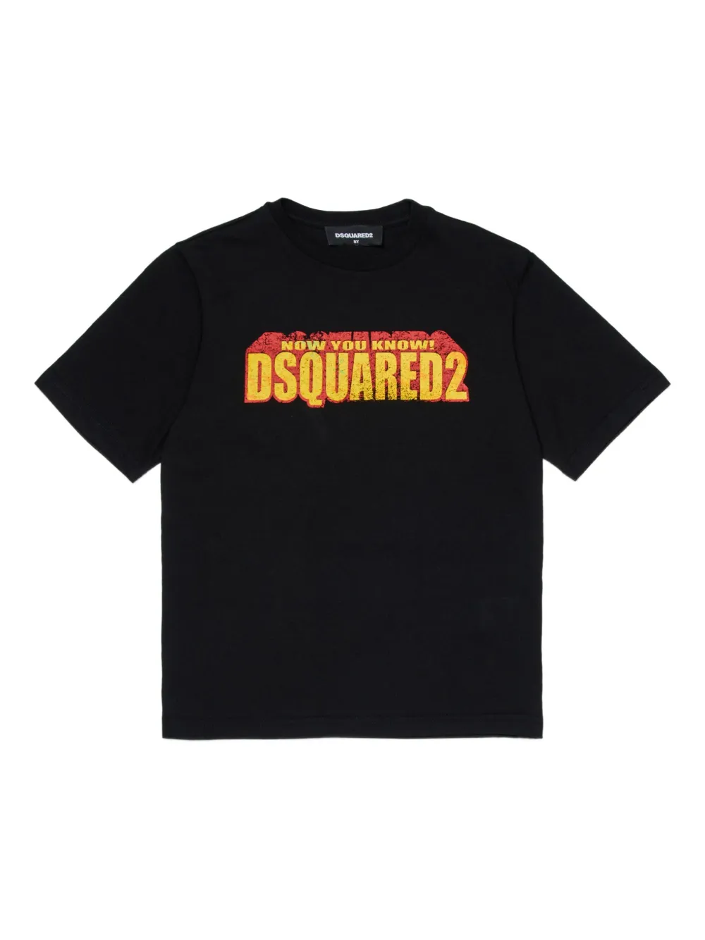 Dsquared2 Logo T-shirt In Black
