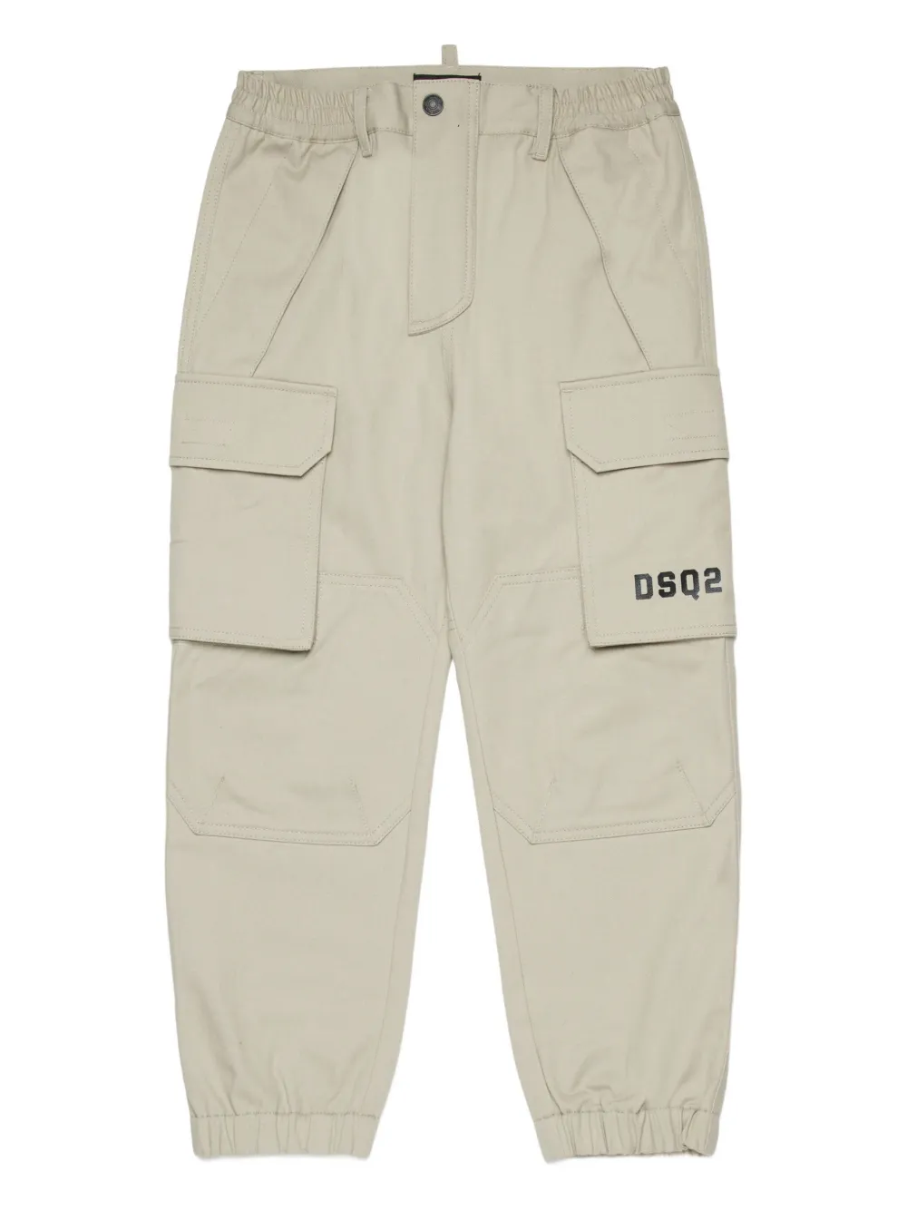 DSQUARED2 KIDS log-print cargo trousers | Neutrals | Image 1