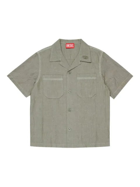 Diesel Kids camisa manga corta con bolsillo en el pecho