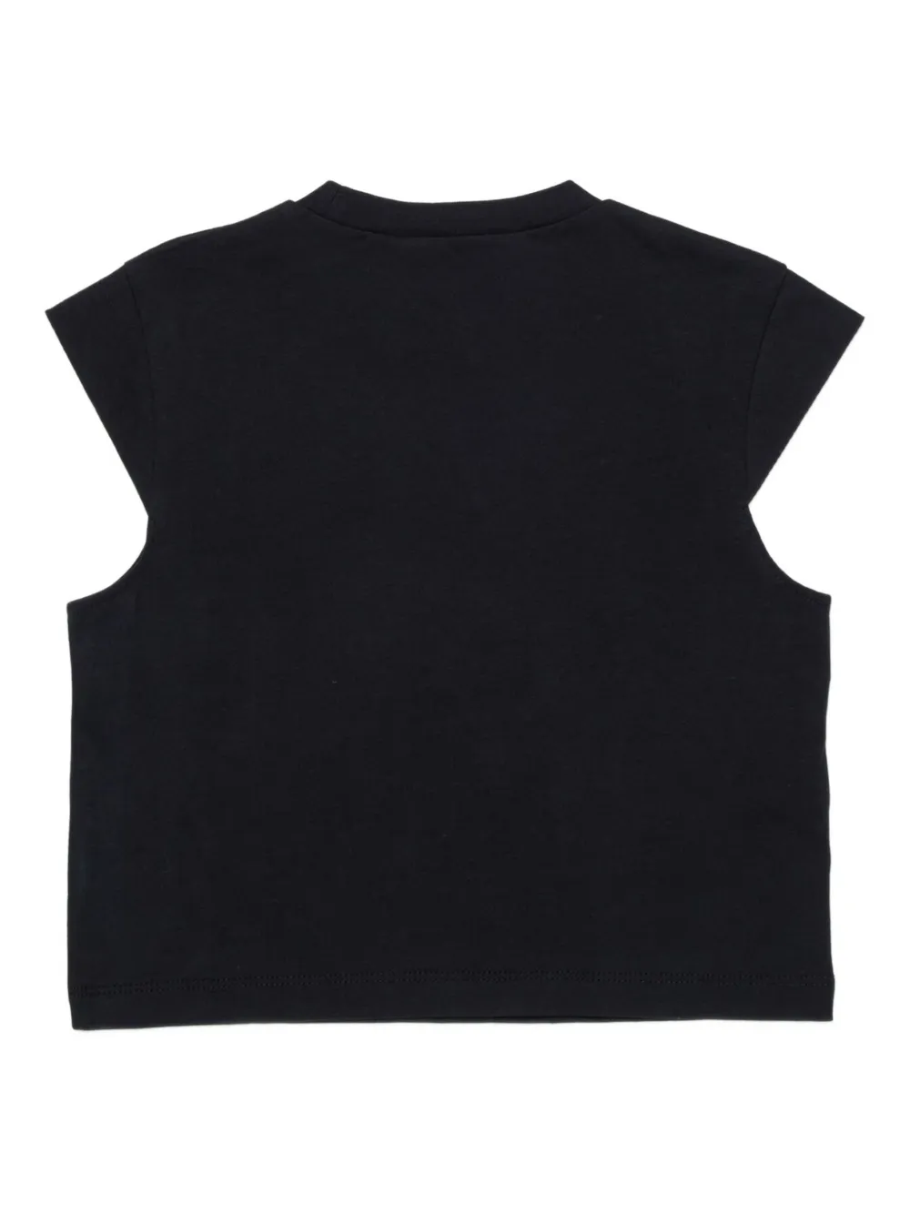 Marni Kids T-shirt met grafische print Zwart
