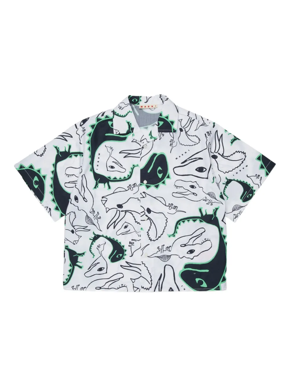 Marni Kids T-shirt con stampa - Bianco