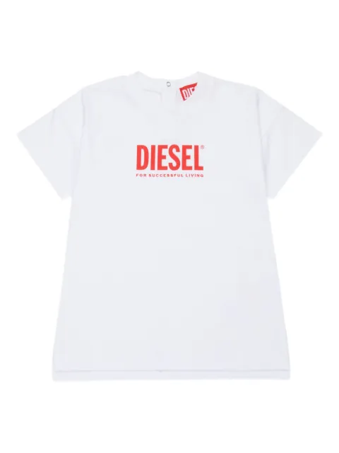 Diesel Kids camiseta con logo estampado